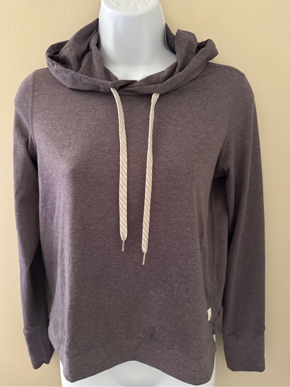 Vuori Halo Performance DreamKnit™ Hoodie Heathered Purple XS Pullover VW226